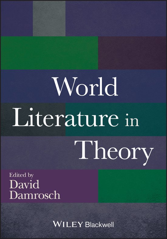 World Literature in Theory - cover