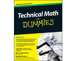 Omslag van Technical Math For Dummies