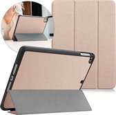 iMoshion Tablet Hoes Geschikt voor iPad 2017 (5e generatie) / iPad 6e generatie (2018) / iPad Air / iPad Air 2 - iMoshion Trifold Bookcase - Goud