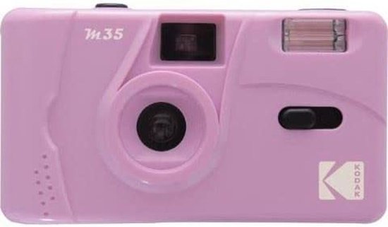 1. Kodak M35 Camera Purple Paars
