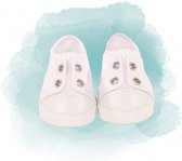 Götz poppenkleding witte sneakers voor pop van 42-50cm