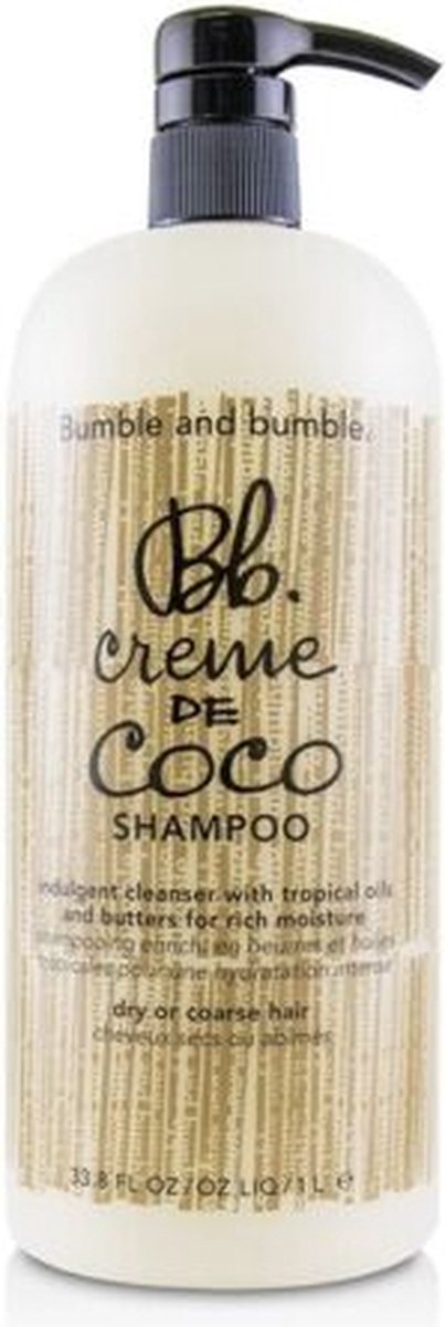 NEW Bumble and Bumble Bb. Creme De Coco Shampoo (Dry or Coarse Hair) 1000ml Mens