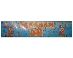 Banner Abraham party 180cm x 40cm