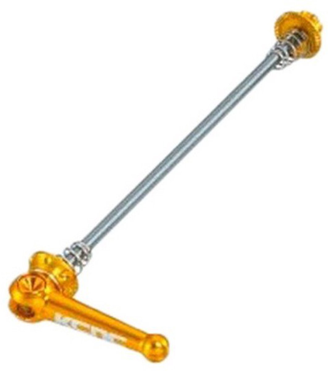 Kcnc Titanium Mtb Achter Snelspanner Oranje 9 x 135 mm
