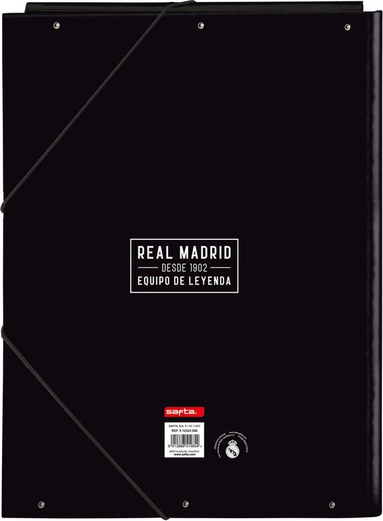 Organiser Map Real Madrid C.F. Corporativa Zwart A4