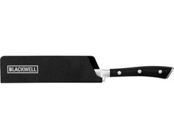 Blackwell Mesbeschermer - Universeel - Knife Guard - Kunststof Met Vilten Voering - Zwart - Tot 15 cm
