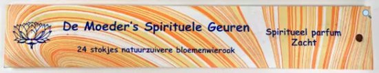 Geluksgeurenkaart met 3x2 wierookstokjes - de Moeder's Geuren