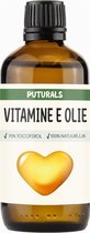 Vitamine E Olie 100% Natuurlijk & Puur - 100ml - Tocoferol 70% - Vitamine E Olie voor Gezicht, Huid en Haar - Geschikt voor Droge Huid, Rimpels en Littekens - 100% Natuurlijke Antioxidant