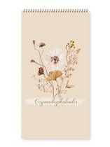 Jots Verjaardagskalender - Wilde Bloemen - Zonder jaartal - 16 x 30 cm