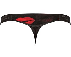 Male Power Micro String - L/XL black,red S/M