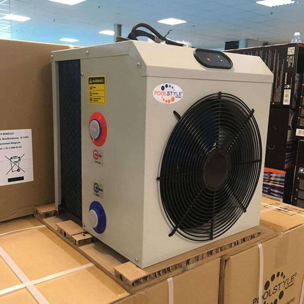 Poolstyle Mini R32 - Zwembadverwarming - Zwembad warmtepomp - 5,8 KW ...