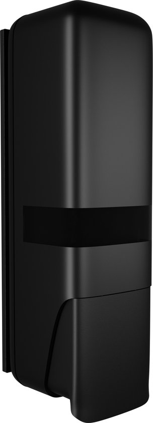 BVL Zeepdispenser Zwart - Wandmontage - 240 Ml - Vierkant Metal Design