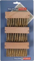 3x Brosses de désherbage pour joints 27 x 14 x 3 cm - Outils de jardinage - Brosses contre les mauvaises herbes / désherbage - Désherbage