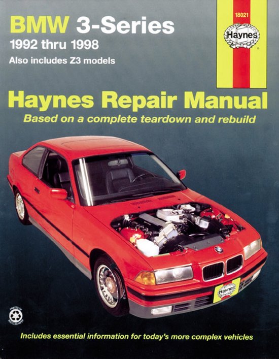 BMW 3-series Automotive Repair Manual - cover