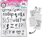 Rub on stickers - Alphabet & Quotes - Art by Marlene nr. 01