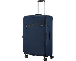 Samsonite Koffer - Litebeam Spinner 4 wiel 77cm uitbreidbaar - Midnight blue - 2.8 kg