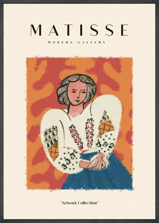 The Rumanian Blouse Poster 30x40 cm - Henri Matisse