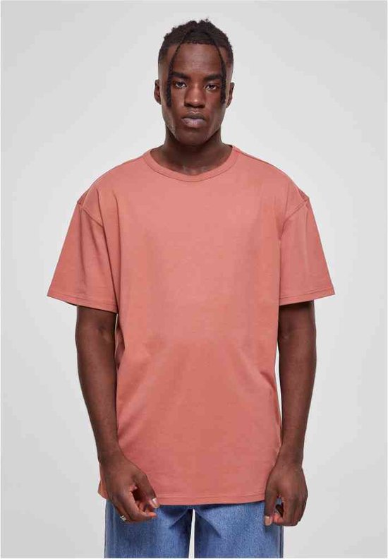 Urban Classics - Oversized Heren T-shirt - S - Oranje