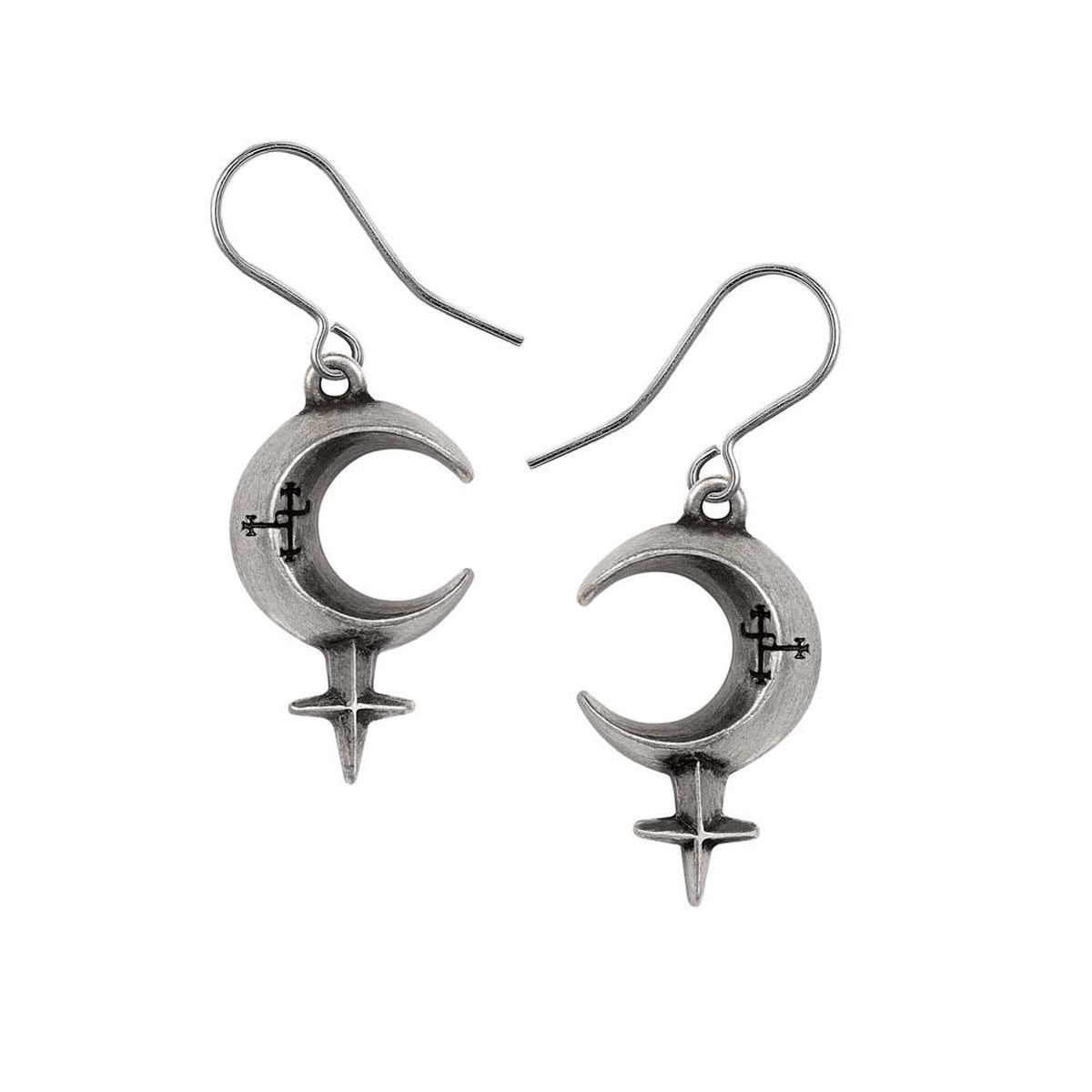 Alchemy - Lilith Earrings Oorbellen - Zilverkleurig