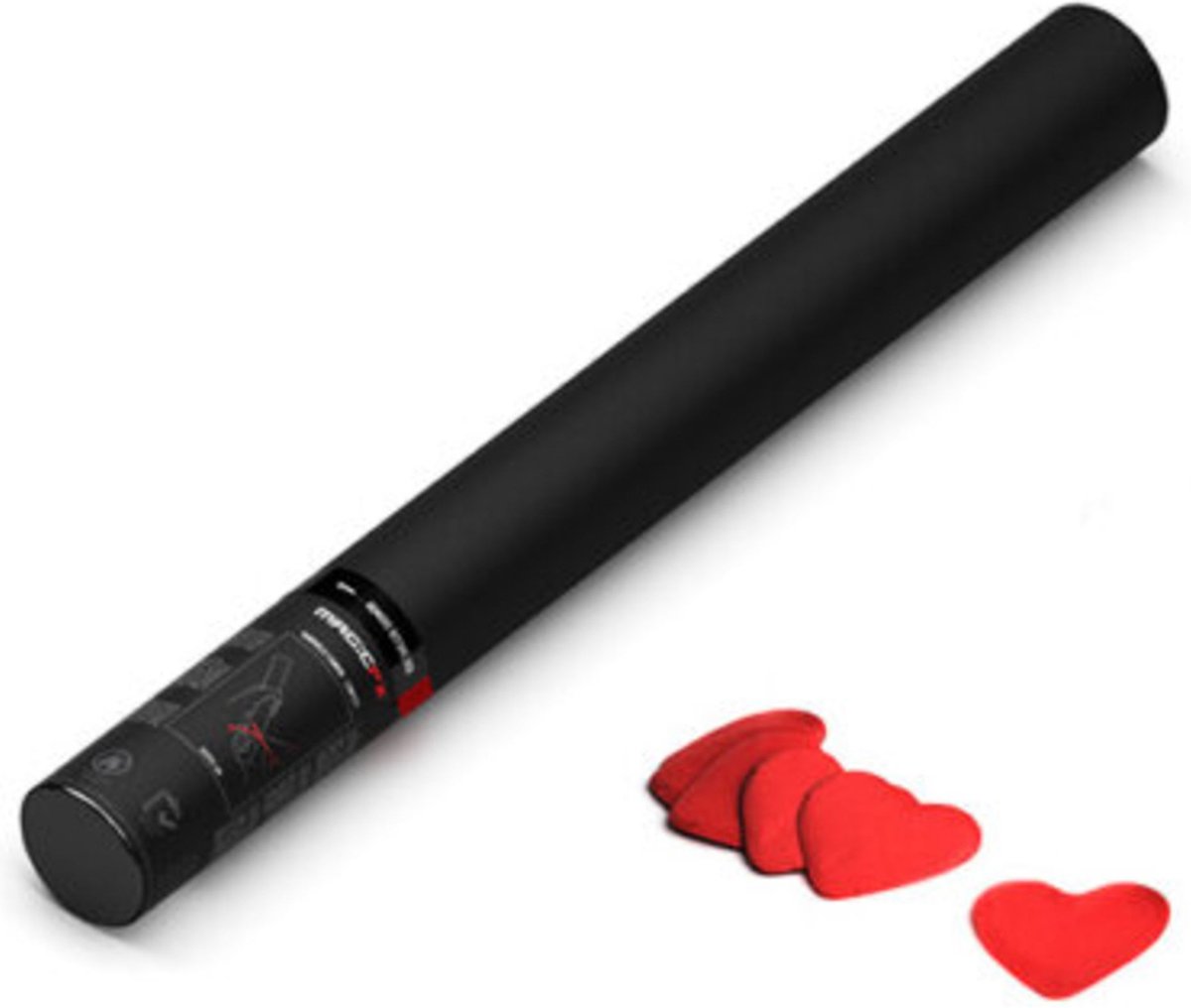 MagicFX Handheld Cannon 50cm Hearts Rood