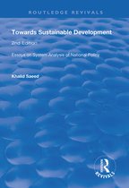 Routledge Revivals- Towards Sustainable Development