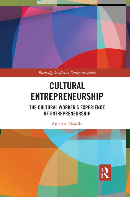 Routledge Studies in Entrepreneurship- Cultural Entrepreneur ... - cover