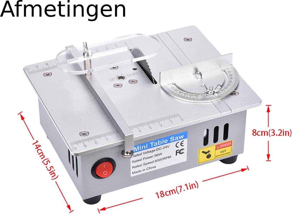 Verstelbare Thin Rip Jig Tafelzaag Aluminiumlegering Tafelzaag Dunne Verstelbare Thin Rip Jig Tafelzaag Aluminiumlegering Tafelzaag Dunne