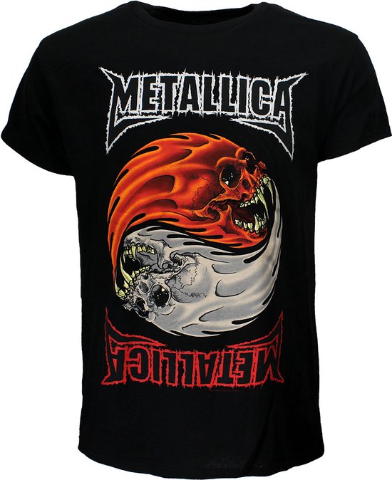 T-shirt Metallica Yin Yang Band - Merchandise officielle