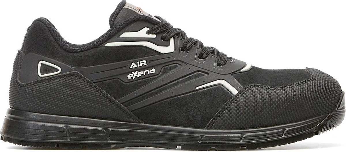 Exena werkschoenen Arthur - lage werkschoen - zwart - S3 - maat 47