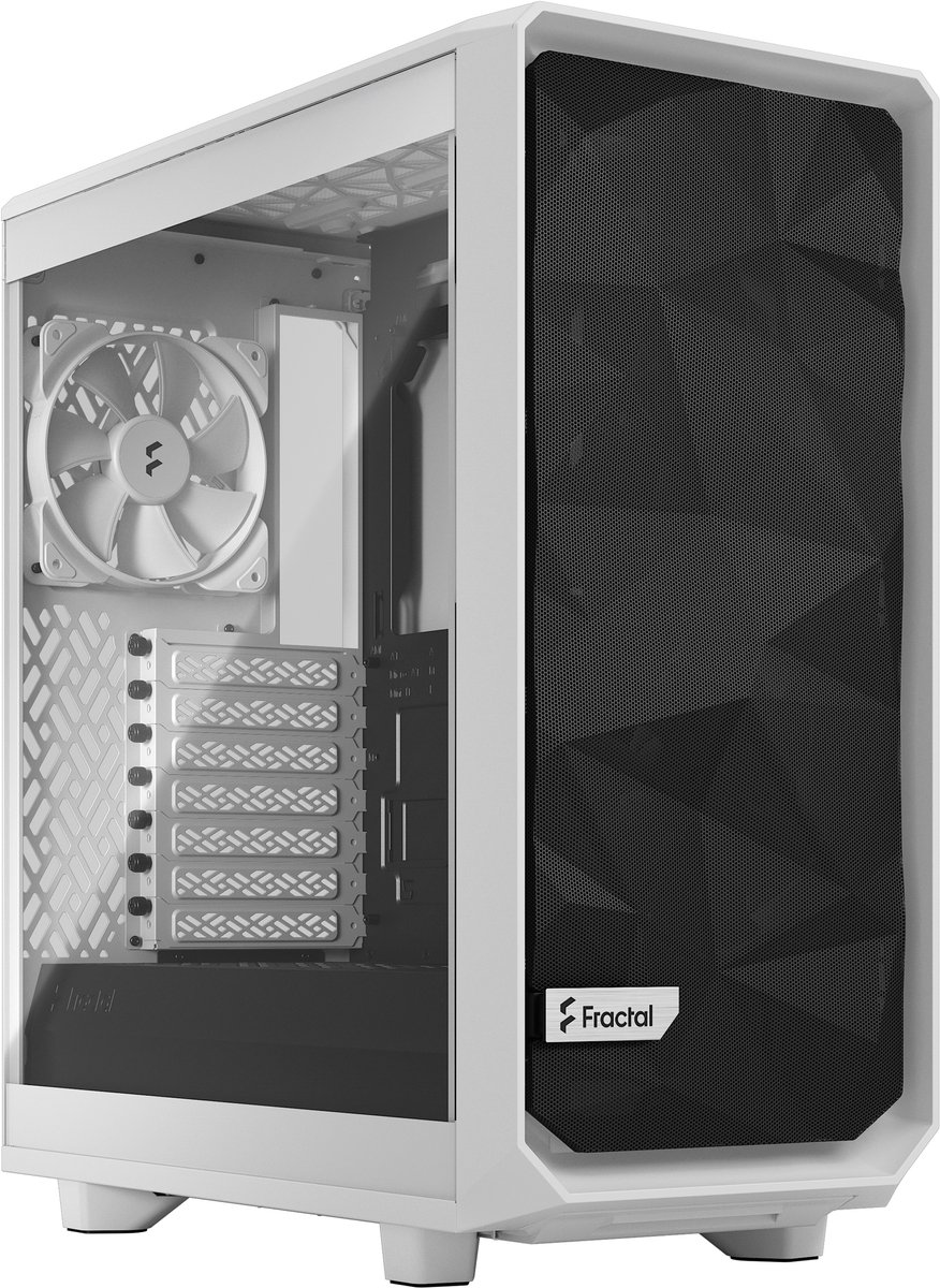 ATX Semi-tower Box Fractal Meshify 2 Compact Lite White