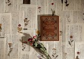 Journaling Papier Set 60 vellen - Dried Flowers - Vintage - Letters - Brieven - Bloemen - Voor o.a. bulletjournal, scrapbooking en kaarten maken