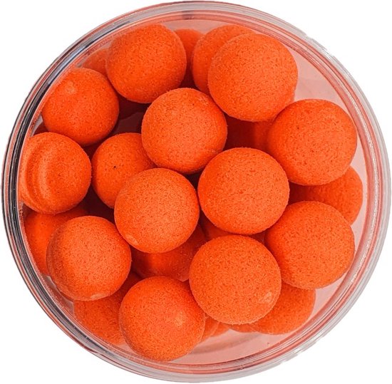 High Attract Fluo Pop Ups 'Tutti Frutti' - Fluo Oranje - 15mm - 70g - Karper Aas/Boilies - Popups van Merkloos — afbeelding 2
