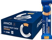 Amacx Energy Fruit Chew - Orange - Energy gummy - 12 pack