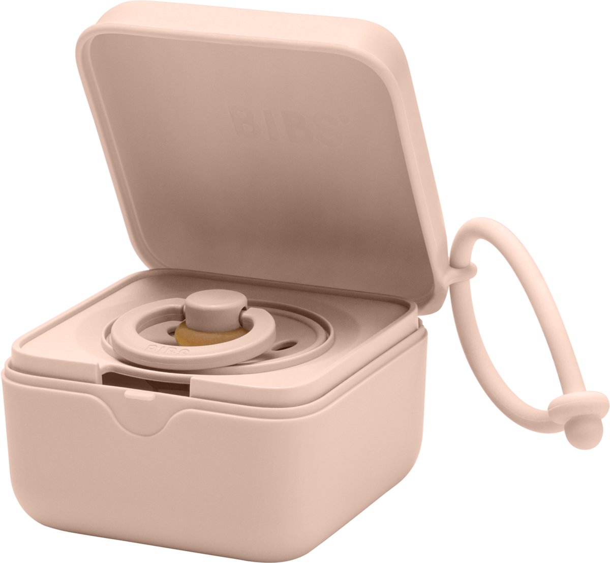 Goedkoopste Bibs - Speenhouder - Pacifier Box - Blush