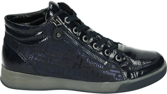 Ara 1244499 - VeterlaarzenHoge sneakersDames sneakersDames veterschoenenHalf-hoge schoenen - Kleur: Blauw - Maat: 42.5