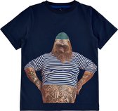The New t-shirt jongens - donkerblauw - Tngavin TN4971 - maat 134/140