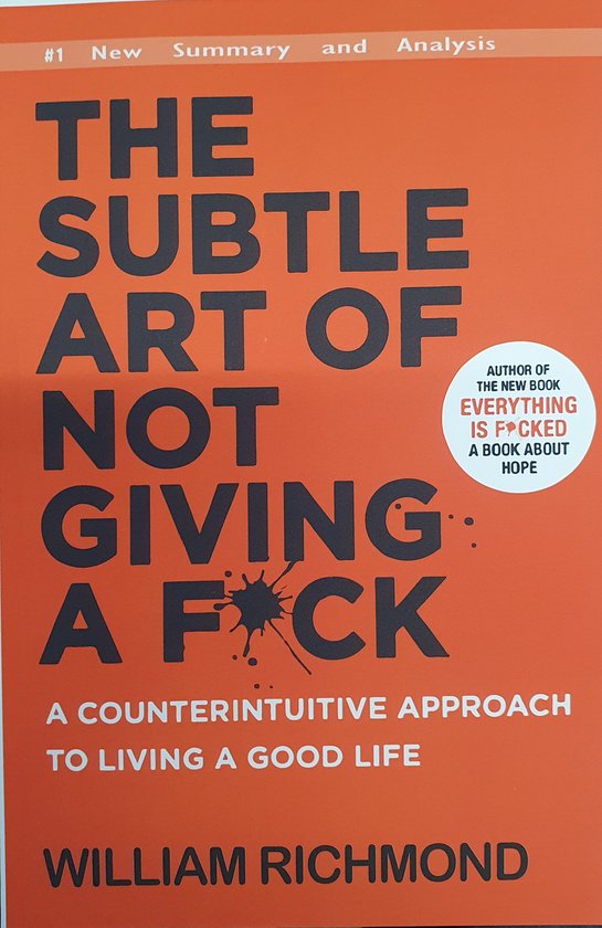 The Subtle Art of Not Giving a F*ck - cover