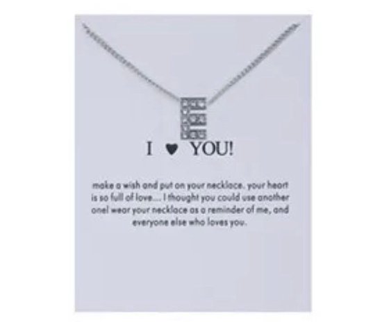 Akyol - Ketting met letter - letter E - Zilverkleurig ketting - letter E ketting - letter ketting - vrienden - ketting - Geschenk - Cadeau – verjaardag - Liefde – Vriendschap – 25 cm