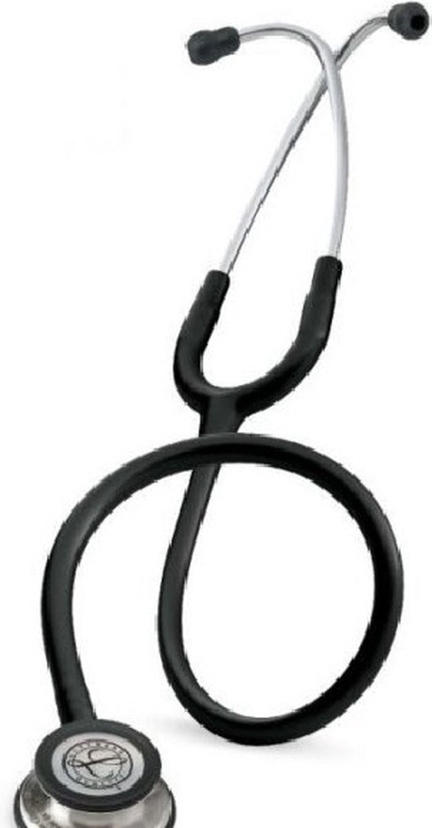 Littmann Classic III Stethoscoop 5620 Zwart, Bewerkt Roestvrij Staal