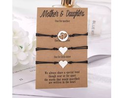 Akyol - Mommy & daughters armband – 3 armbanden - moeder en dochters cadeau-moederdag - vriendschap armband - cadeau armband – vlinder - mama - cadeau voor moeder - dochter moeder cadeau - moeder en dochters armband - moeder en doochters Akyol - Mommy & daughters armband – 3 armbanden - moeder en dochters cadeau-moederdag - vriendschap armband - cadeau armband – vlinder - mama - cadeau voor moeder - dochter moeder cadeau - moeder en dochters armband - moeder en doochters