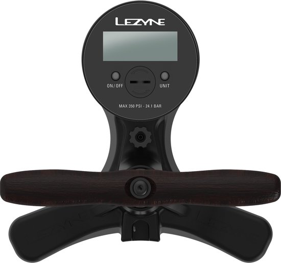 Lezyne 350 PSI Digital Gauge 3.5 Inch - Vervangingsmanometer voor alle vloerpompen - Inclusief lijm en o-ring - Zwart — afbeelding 3