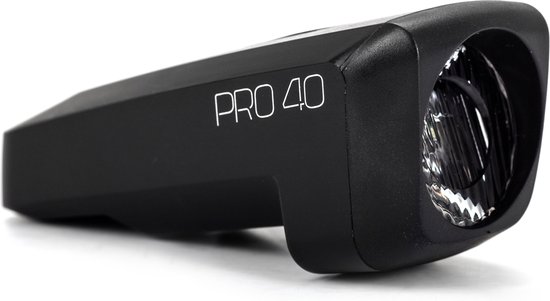 ACID Verlichtingsset PRO 40 USB StVZO - Fietslamp - Fietsverlichting - Veiligheidslampje - Spatbestendig - Kunststof - Zwart — afbeelding 3