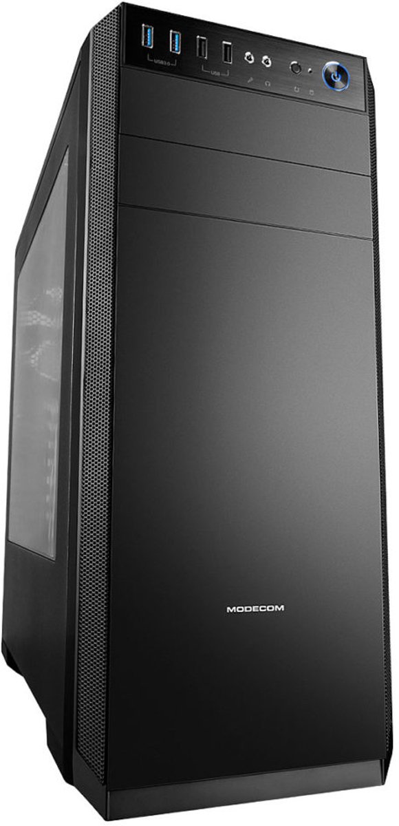 Modecom Oberon Pro Midi-Toren Zwart