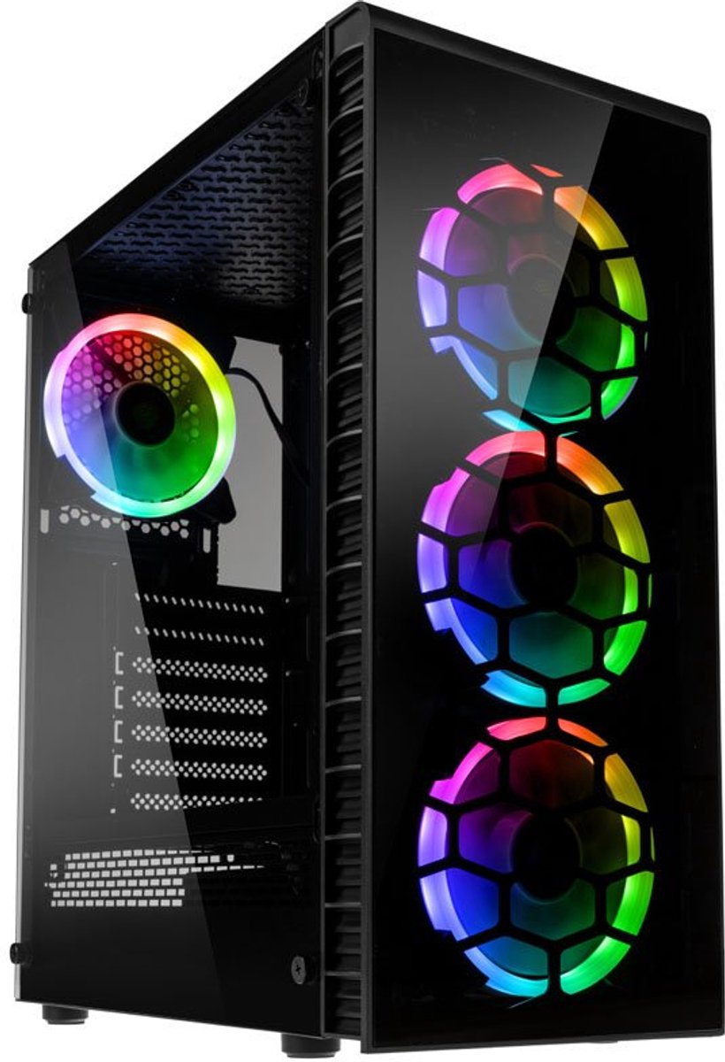 Kolink Observatory Lite RGB Midi Tower Zwart