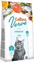 Nourriture pour chat stérilisée sans grains Calibra Verve - Hareng - 3,5 kg
