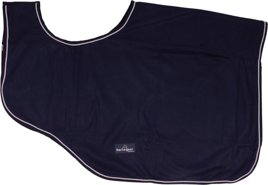 Horsegear Uitrijdeken  Classic - Dark Blue - 195 Cm