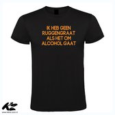 Klere-Zooi - Ruggengraat - Heren T-Shirt - 3XL