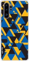 Casetastic Huawei P30 Pro Hoesje - Softcover Hoesje met Design - Mixed Triangles Print