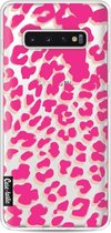 Casetastic Softcover Samsung Galaxy S10 Plus - Leopard Print Pink