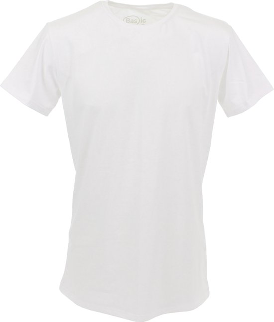 BASic T-shirt extra lang | T-shirts met korte mouw
